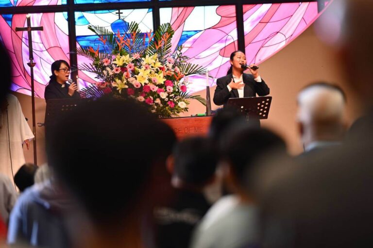 Worship session