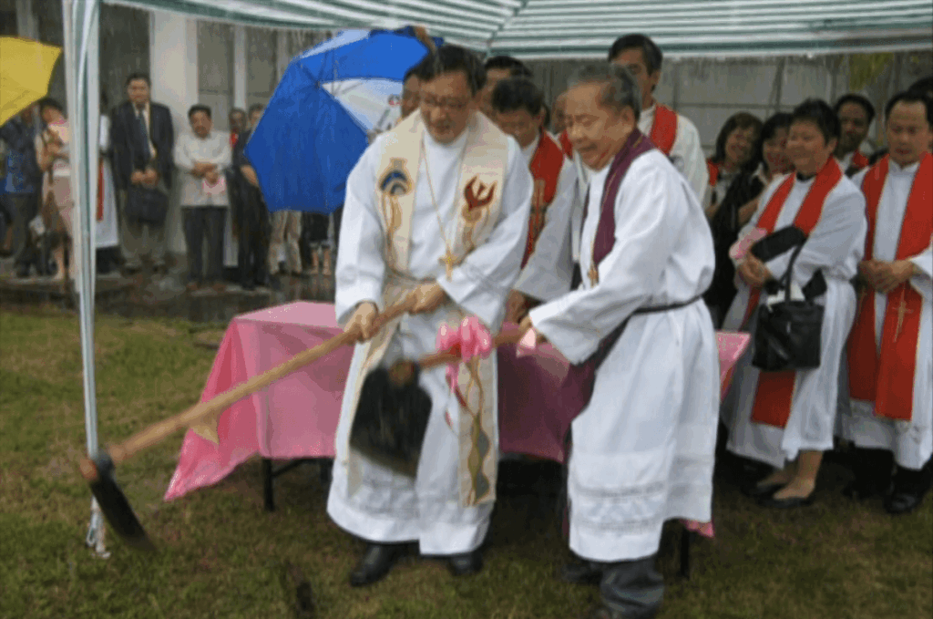 ground breaking ceremony luther centre