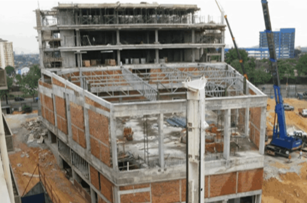 luther centre construction
