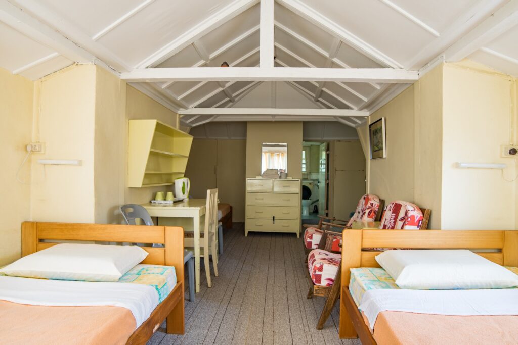 Mission bungalow attic room
